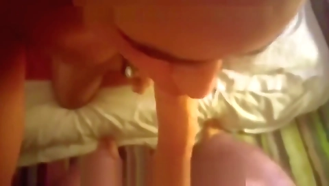 Sexy blonde with huge tits gets her tight pussy