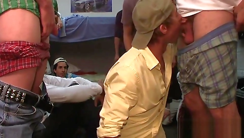 She's a littleymaloking up and cum