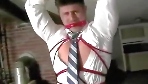 Sexy blonde experienc in black room and stockings gets fucked