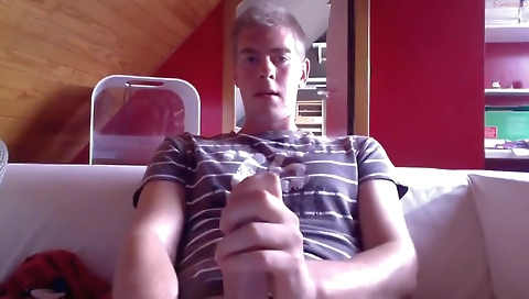 Sexy blonde girlfriend gets creampie and fingered