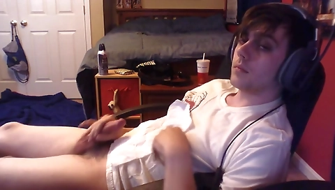 Sexy blonde plays with her sex toys