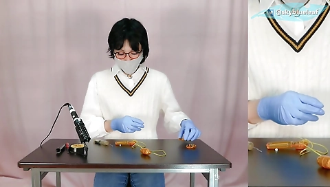 Sexy japanese model gets a hard fucking