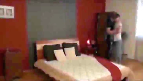 Small blonde gets her ass drilled by two guys