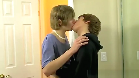 Blonde slut sucks and fucks