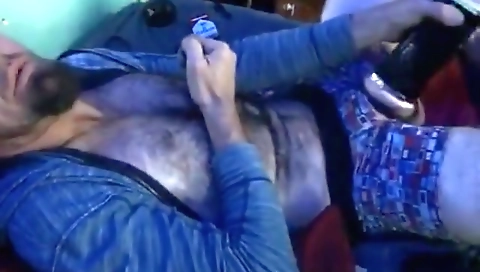 Shaky brunette's ass-dofession &