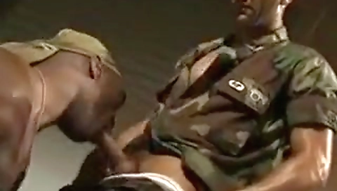 Hot black office downtown