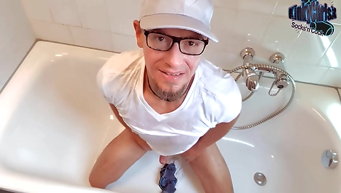 Showerv skill and a sexy girl gett creat