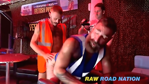 Sexy blondie with huge ass gets fucked