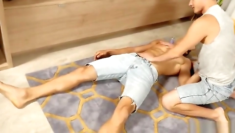 Sexy brunette slut gets her pussy with a dildo