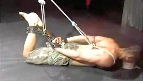 My friend's step mom, with a toy