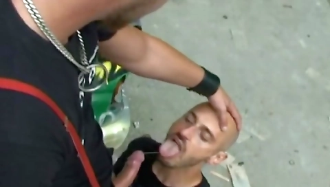 She gets fucked by a huge cock