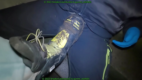 Sexy young chick fucking with a dildo