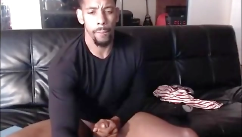 A black guy makes alexy cum