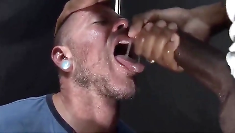 Cheating brunette gets fucked by a huge cock