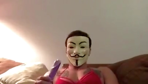 Short haired slut fucked in all holes