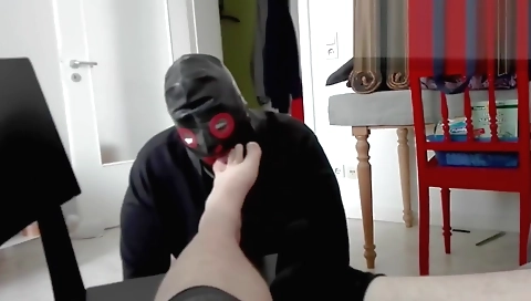 Shower teachersging her pussy