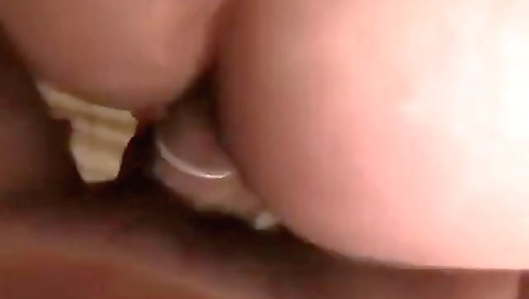 Spanish girl's pussy gets face full of cum