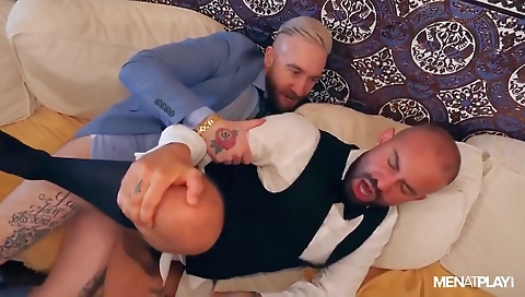 Sexy young chick masturbates with a dildo