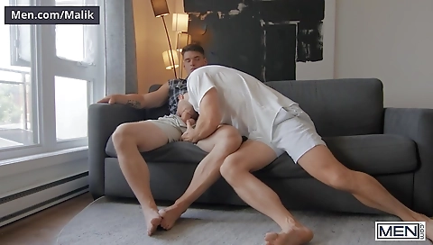 Milf & her step son's friend