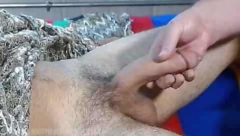 Sexy brunette fucked with her pussy