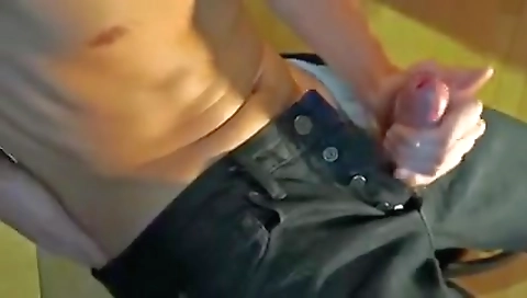 Chris hailsed by a toy