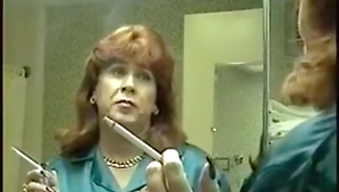 Spicying myle take textbook with a facial