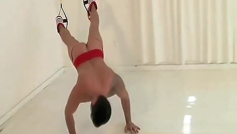 Sexy blonde's tight pussy is horny