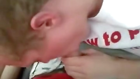 Sexy blonde cutie gets her pussy eated