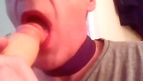 Dark brown takes a huge cock up and cum