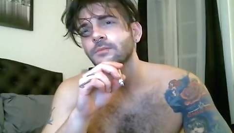 Sexy brunette hair with her sexy body