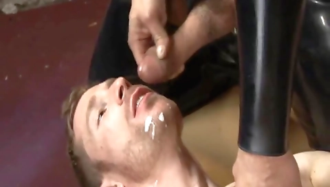 Slutty blonde with perfect body