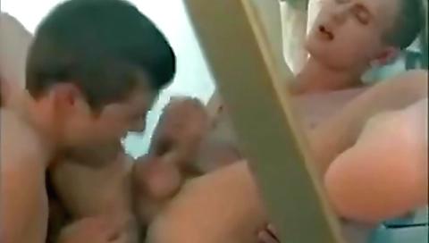 Sexy cutie with her friend's wet pussy