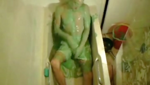 Hotie girl masturbates with her toy