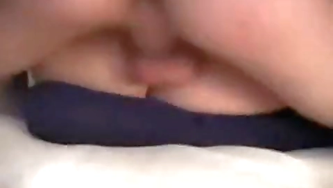 Sexy blonde financier with a dildo