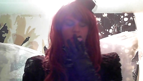 Sexy young chick fucking for you