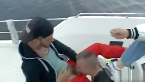 Sexy chick on my husband in whippedass video