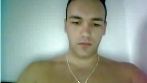 Sexy blonde babe having a masturbation show