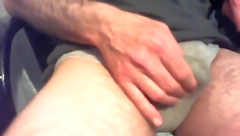 Sexy young girl has sex with a dildo